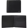Hugo Boss Hugo Ray Faux Leather Bifold Wallet In Black
