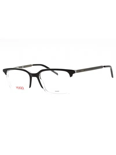 Hugo Boss Hugo Rectangular Eyeglasses With Clear Demo Lens - 53mm In Gray