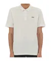 Hugo Boss Hugo Regular Fit Short-sleeved Polo Shirt In Neutral