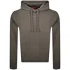 Hugo Boss Hugo Relaxed Dapo Hoodie Grey In Gray