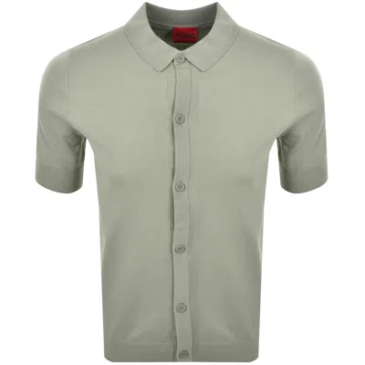 Hugo Boss Hugo San Paco Knit Shirt Green