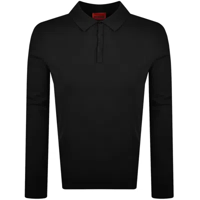 Hugo Boss Hugo San Pippo Slim Fit Knit Polo Black