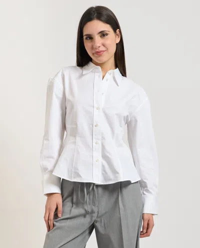 Hugo Boss Hugo Shirts In Bianco Neutri