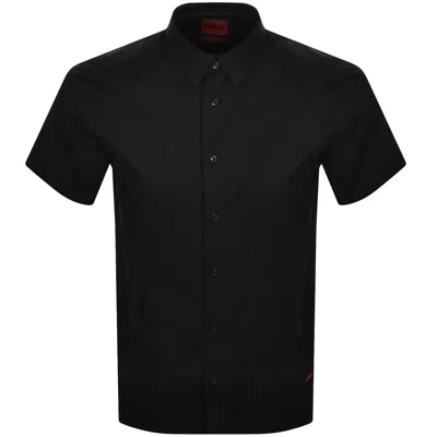 Hugo Boss Hugo Short Sleeved Ebor Shirt Black