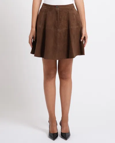 Hugo Boss Hugo Skirts In Marrone Scuri