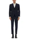 Hugo Boss Hugo Slim Fit Three Piece Suit In Black