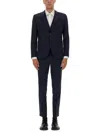 Hugo Boss Hugo Slim Fit Three Piece Suit In Black