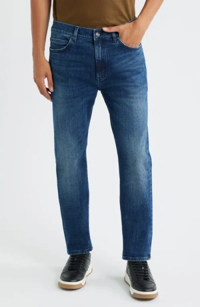 Hugo Boss Hugo Slim Straight Leg Jeans In Blue