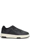 Hugo Boss Lace-up Low-top Casual Shoes In Black