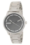 Hugo Boss Hugo Stamp Bracelet Watch, 42mm In Gold
