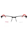 Hugo Boss Hugo Stylish Rectangular Men's Eyeglasses In Multi