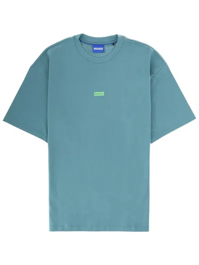 Hugo Boss Hugo T Shirt With Logo In Green