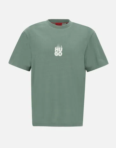 Hugo Boss Hugo T-shirts And Polos In 绿色