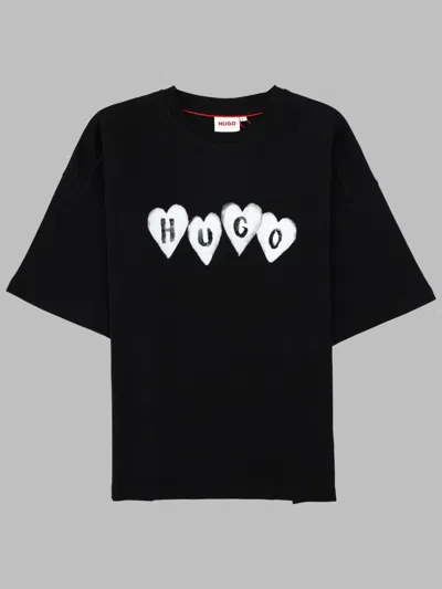 Hugo Boss Hugo Tee Shirt In Black