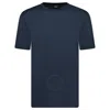 Hugo Boss Hugo Tiburt Boss Regular-fit T-shirt In Blue
