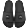 Hugo Boss Hugo Timein Sliders Black In Black