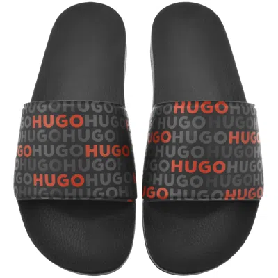 Hugo Boss Hugo Timein Sliders Black
