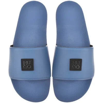 Hugo Boss Hugo Timein Sliders Medium Blue