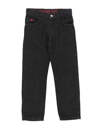 Hugo Boss Babies' Hugo Toddler Boy Jeans Black Size 6 Cotton