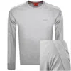 Hugo Boss Hugo Tonal Sweatshirt Grey In Grey