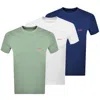 Hugo Boss Hugo Triple Pack Crew Neck T Shirts In Multi