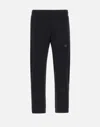 Hugo Boss Hugo Black Cotton Jogger Pant In Black