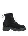 Hugo Boss Hugo Woman Ankle Boots Black Size 7 Leather