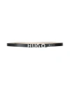 Hugo Boss Hugo Woman Belt Black Size 36 Cow Leather