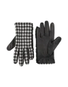 Hugo Boss Hugo Woman Gloves Black Size 8.5 Lambskin, Cotton, Polyester, Elastane
