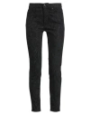 Hugo Boss Hugo Woman Jeans Black Size 25w-32l Cotton, Elastane In Black