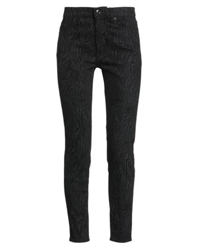 Hugo Boss Hugo Woman Jeans Black Size 25w-32l Cotton, Elastane
