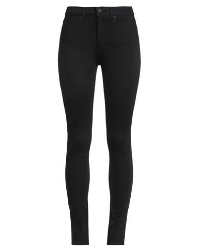 Hugo Boss Hugo Woman Jeans Black Size 28w-32l Cotton, Elastane