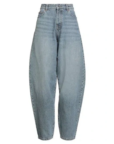Hugo Boss Hugo Woman Jeans Blue Size 30w-34l Cotton, Recycled Cotton