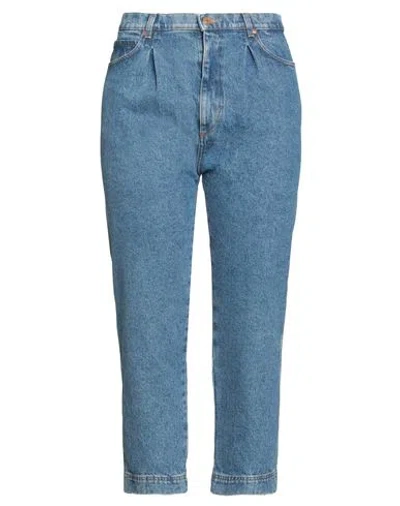 Hugo Boss Hugo Woman Jeans Blue Size 32w-32l Cotton