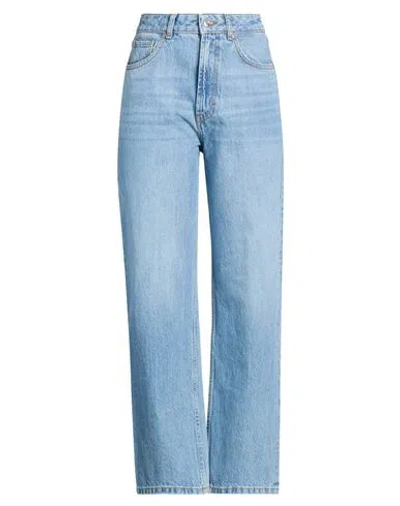 Hugo Boss Hugo Woman Jeans Blue Size 32w-32l Cotton, Recycled Cotton