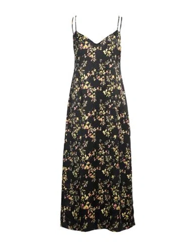 Hugo Boss Hugo Woman Maxi Dress Black Size 10 Recycled Polyester, Polyester