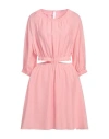 Hugo Boss Hugo Woman Mini Dress Pink Size 14 Lyocell, Polyester In Pink