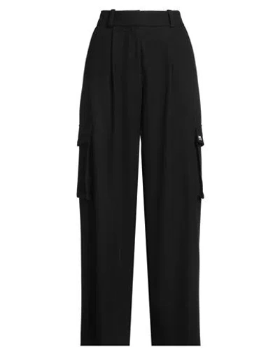 Hugo Boss Hugo Woman Pants Black Size 8 Polyester, Viscose, Elastane