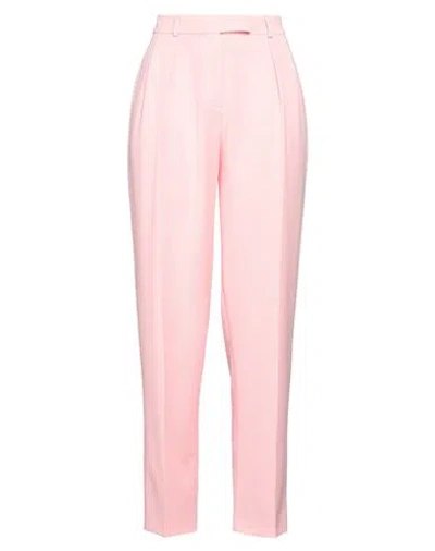 Hugo Boss Hugo Woman Pants Pink Size 2 Recycled Polyester, Polyester, Viscose, Elastane