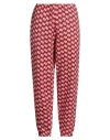 Hugo Boss Hugo Woman Pants Red Size M Cotton In Pink