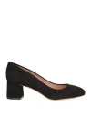 Hugo Boss Hugo Woman Pumps Black Size 8 Leather In Black