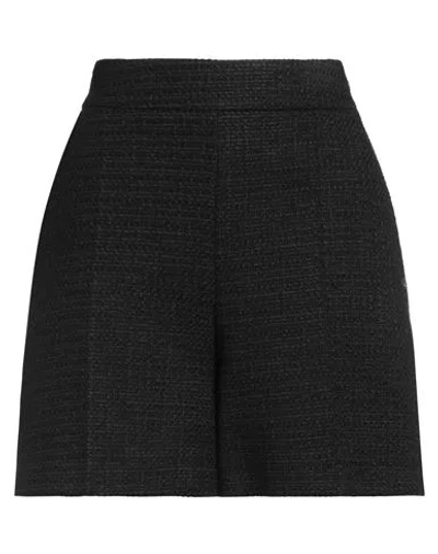 Hugo Boss Hugo Woman Shorts & Bermuda Shorts Black Size 6 Cotton, Polyester, Polyacrylic