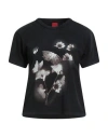 Hugo Boss Hugo Woman T-shirt Black Size L Cotton