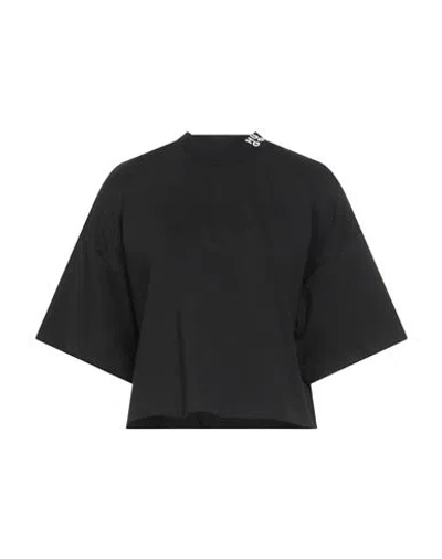 Hugo Boss Hugo Woman T-shirt Black Size M Cotton, Elastane