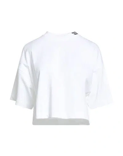 Hugo Boss Hugo Woman T-shirt White Size S Cotton, Elastane