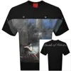 Hugo Boss Hugo X Apoh Oversized Dabilo T Shirt Black In Black