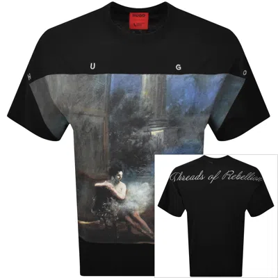 Hugo Boss Hugo X Apoh Oversized Dabilo T Shirt Black