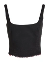 Hugo Boss Hugo X Les Benjamins Woman Top Black Size 4 Polyester, Viscose In Black