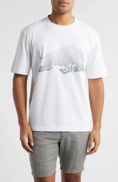 Hugo Boss Hugo X Rb Formula One™ Team Relaxed Fit Graphic T-shirt In White