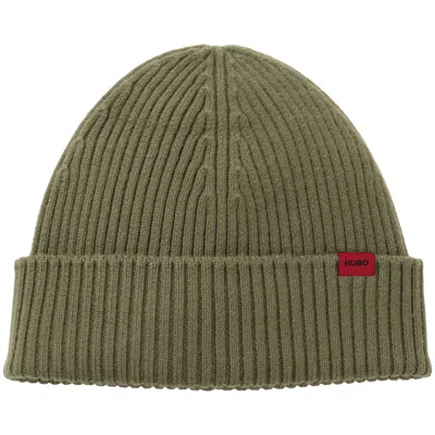 Hugo Boss Hugo Xola Wool Beanie Green